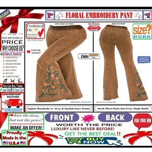 🛑 BULLY Fold Over FLORAL ➕🆒 LEGGING PANT High Waist Mineral Wash 💸BUY NOW‼️🟢